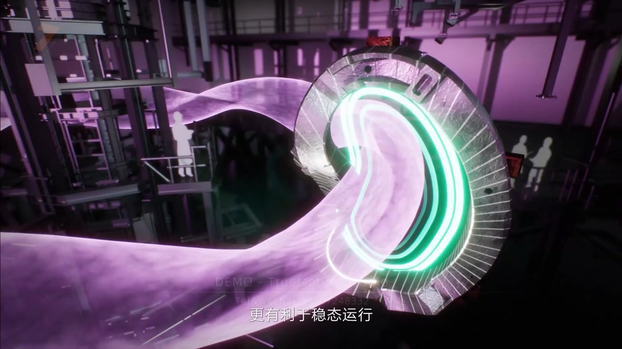 仿星器装置原理视频画面